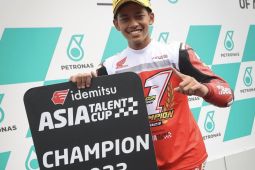 Veda Ega Pratama juarai Asia Talent Cup 2023