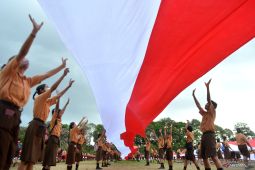 Bali kemarin, Kirab Merah Putih hingga Laskar Tridatu takluk 1-2 dari Borneo FC
