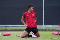 Pesepak bola Riski Afrisal ingin berikan terbaik melawan Panama