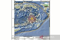 BMKG catat tiga gempa dangkal di