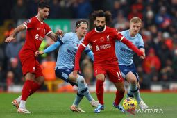 Salah cetak dua gol, bawa Liverpool tempel para pemuncak klasemen