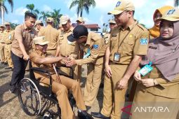 Masa Jabatan Berakhir, Pj Gubernur Suganda Berpamitan Dengan ASN Pemprov Babel