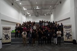Pelajar dan Mahasiswa di Malang antusias ikuti workshop Aniwayang Desa Timun
