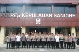 Kapolda Sulut motivasi personel Polres Sangihe laksanakan tugas maksimal