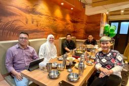 Ananda dan Bang Dhin diskusikan Kota Banjarmasin jelang lima abad