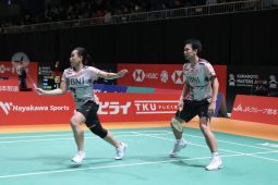 Rinov/Pitha atasi tekanan Lee/Hsu di babak pertama  Kumamoto Masters 2023