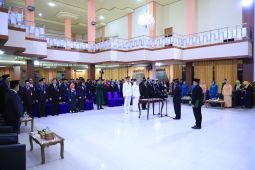 Pj Bupati HSU lantik ratusan pejabat administrator dan pengawas