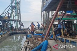 Polisi Bangka Barat tindak pelaku tambang liar di Pantai Belolaut