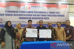 Panwaslih dan GeRAK Aceh kerja sama pengawasan partisipatif Pemilu 2024