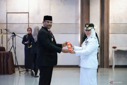 Sah jadi Pj Wali Kota Pangkalpinang, Lusje Anneke Tabalujan: Inflasi dan penanganan stunting prioritas utama