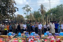 Lima rumah warga Desa Pematang Tabalong ludes terbakar