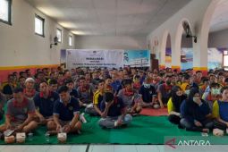 KPU Bangka Barat sosialisasi pemilu di Rutan Mentok