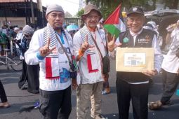 Penggalangan dana Aksi Bela Palestina di Surabaya capai Rp221 juta
