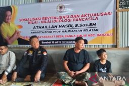 Anggota Dewan sosialisasikan Revitalisasi dan Aktualisasi Nilai-Nilai Pancasila