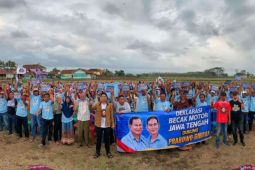 Paguyuban Becak Motor deklarasi dukung Prabowo-Gibran