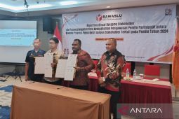 Bawaslu dan PWI Papua Barat sepakati pengawasan partisipatif pemilu