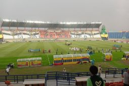 Pertandingan Selandia Baru vs Meksiko di stadion SJH Bandung ditunda akibat hujan