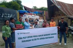 PT TPL bantu warga terdampak banjir bandang di Samosir