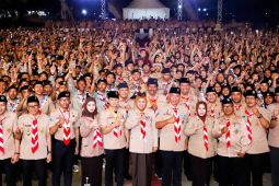 Khofifah ajak Pramuka Jatim bersiap songsong Indonesia Emas 2045