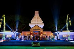 Festival Kebangsaan di Banyuwangi Jatim menyuguhkan ragam atraksi budaya