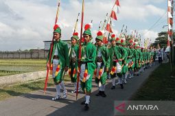 Kirab budaya SMKN Pundong Bantul DIY perkuat karakter pelajar sesuai nilai Pancasila