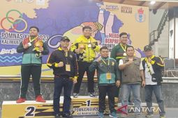 Gulat sumbang dua emas, Kalsel duduki peringkat 12 POMNAS