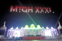 Masyarakat antusias saksikan pembukaan MTQH Kalteng