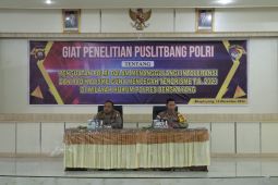 Puslitbang Polri melakukan penelitian cegah terorisme dan radikalisme