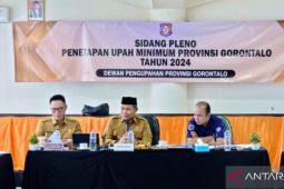 UMP Gorontalo Tahun 2024 naik 1,19 persen