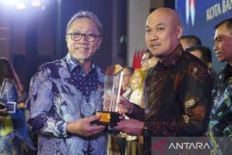 Bangka Selatan terima penghargaan Daerah Tertib Ukur dan Pasar Tertib Ukur dari Kemendag