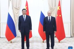 Putin tiba di China untuk kunjungan resmi atas undangan Xi Jinping