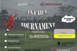 Pererat silaturahim insan pers, ANTARA Jambi gelar turnamen mini soccer