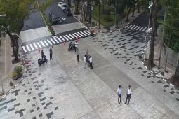 Intersection Jalan Sudirman, relawan Bobby ingatkan jangan sebar hoax