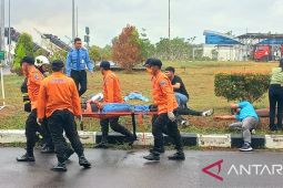 Angkasa Pura II Bandara Depati Amir gelar pelatihan penanggulangan darurat keamanan