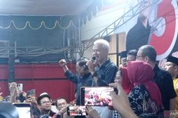 Ganjar: Relawan harus gotong royong demi "hattrick" Pilpres