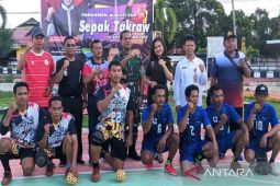 Sebanyak 16 tim ikuti turnamen sepak takraw Bupati Pulang Pisau