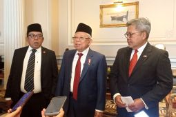 Wapres Ma'ruf Amin bahas penguatan hubungan bilateral RI dan Yunani
