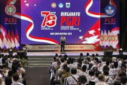 Jokowi minta manfaatkan bonus demograsi menuju Indonesia Emas 2045