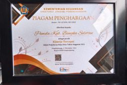 Bangka Selatan terima penghargaan Kinerja Tercepat dalam Penyaluran Dana Desa Tahun Anggaran 2023