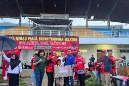 Wabup Bangka Selatan tutup Liga Askab Piala Bupati Bangka Selatan 2023
