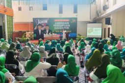 Jaringan Perempuan Nahdliyin jalani sumpah baiat di Surabaya menangkan "AMIN"