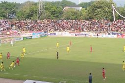 Semen Padang FC rebut puncak klasemen seusai kandaskan Sriwijaya 3-0