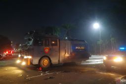 Massa buruh bubarkan diri setelah terima rekomendasi UMK