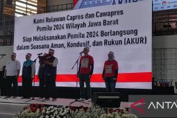 "Jabar Akur" komitmen relawan pemilu untuk jaga suasana kondusif