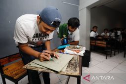 Relawan Ganjar Creasi beri pelatihan bisnis sablon