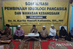 Anggota DPRD Kalsel Karlie nyatakan Pancasila nilai luhur budaya Indonesia