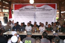 Ormas adat dan organisasi keagamaan Bitung gelar deklarasi damai