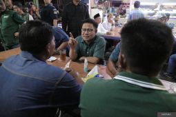 Kampanye Cawapres Muhaimin Iskandar di Surabaya