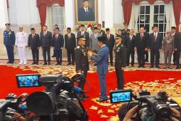 Presiden Joko Widodo lantik Maruli Simanjuntak sebagai Kasad