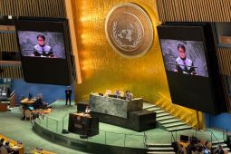 Menlu Retno: RI tidak bisa diam lihat anak dan perempuan tewas di Gaza